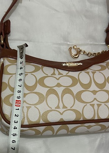 Coach Beyaz Desenli Kadın Çanta - Görsel 6