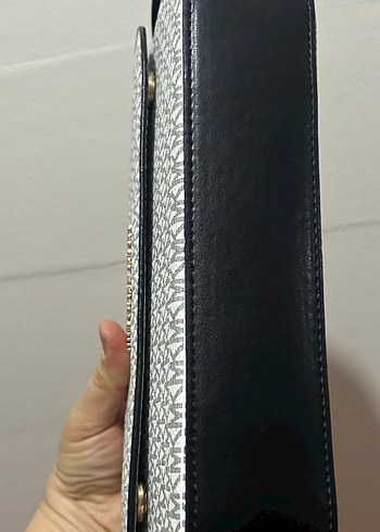 Beyaz Michael Kors Klasik Omuz Çantası - Görsel 6