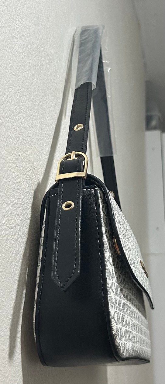 Beyaz Michael Kors Klasik Omuz Çantası - Görsel 3