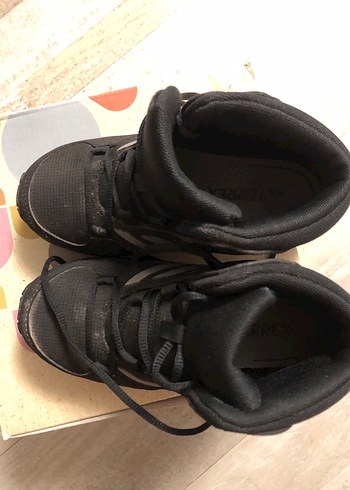 28 Beden siyah Renk Erkek Çocuk Siyah Kauçuk Bot Velcro