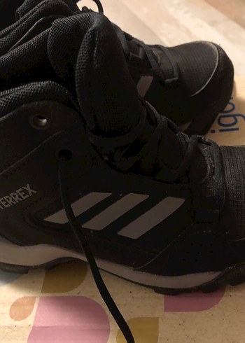 Adidas Erkek Çocuk Siyah Kauçuk Bot Velcro