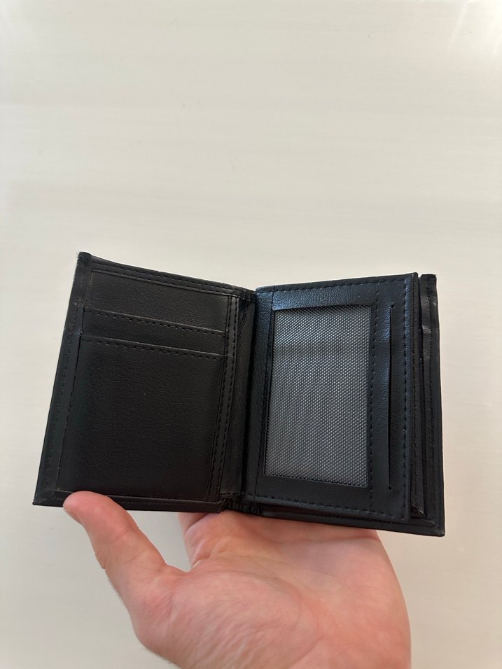 Siyah Erkek Deri Cüzdan - Görsel 2