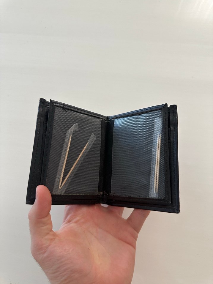 Siyah Erkek Deri Cüzdan - Görsel 3