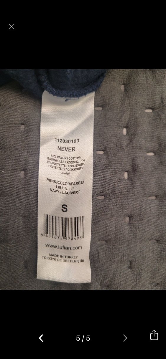 Erkek Çocuk Lacivert Kapüşonlu Sweatshirt - Görsel 5