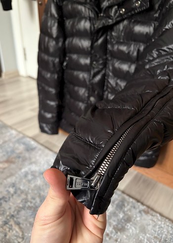 Siyah Kürklü Erkek Deri Mont - Görsel 3