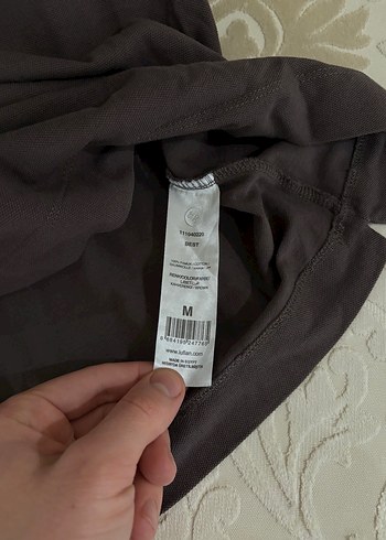 Düğmeli Kahverengi Erkek Polo Tişört - Görsel 5