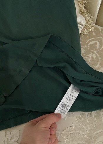 Erkek Koyu Yeşil Kısa Kollu Polo Tişört - Görsel 3