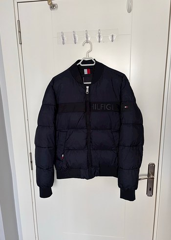 Tommy Hilfiger Lacivert Sisme Ceket