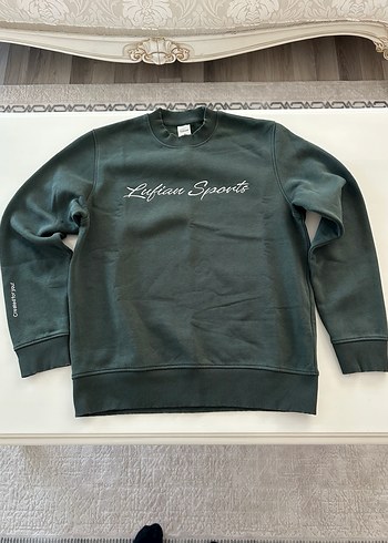 HufiauSports Yeşil Erkek Sweatshirt