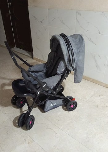 0 - 13 kg Beden gri Renk Gri Bebek Arabası Katlanabilir ve Kullanışlı