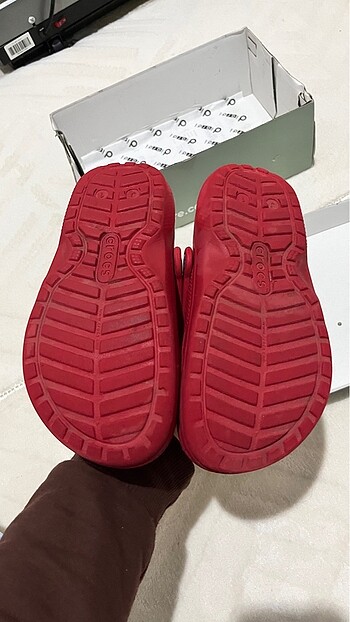 33 Beden bordo Renk Orjinal crocs