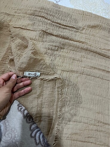 Beden camel Renk Bürümcük şall