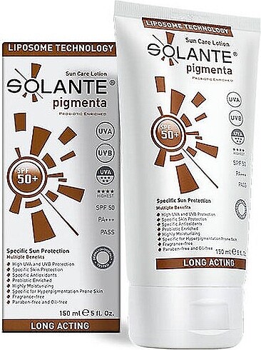 Solante Pigmenta Koyu Lekelere Karşı Güneş Losyonu Spf50+ 150 ml