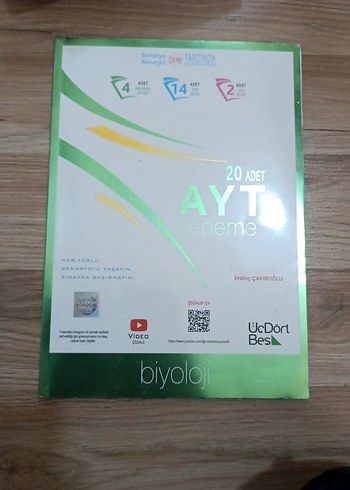 345 AYT Biyoloji Denemeleri