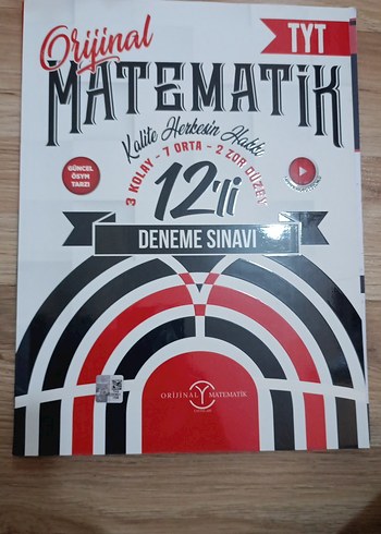 Orijinal TYT Matematik 12'li Deneme Sınavı