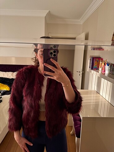 s Beden Stradivarius Peluş Kürk