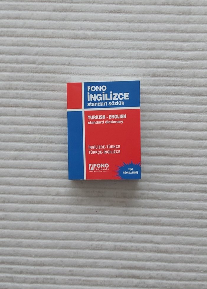 FONO İngilizce Türkçe Sözlük - Görsel 2