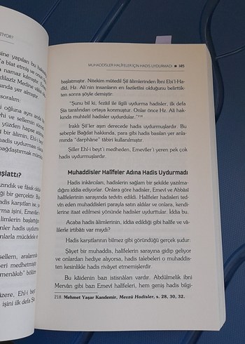  Beden Hadis Karşıtları Ne Yapmak İstiyor? - Mehmet Yaşar Kandemir