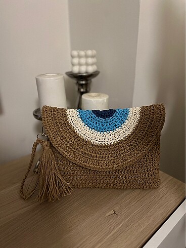 Beden Hasır clutch