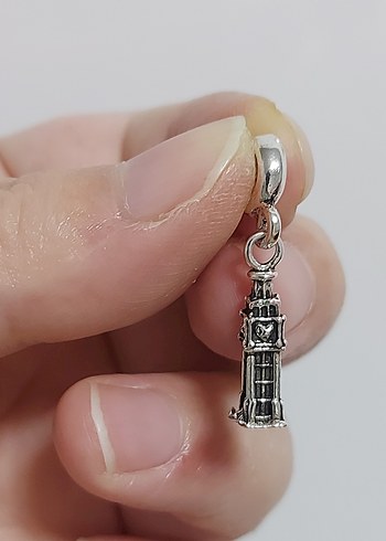 Beden gri Renk YENİ,ETİKETLİ KULE PANDORA CHARM