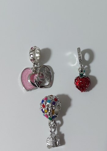 YENİ,316 L ÇELİK TREND PANDORA CHARMLAR. - Görsel 4