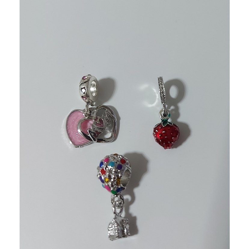 YENİ,316 L ÇELİK TREND PANDORA CHARMLAR. - Görsel 2