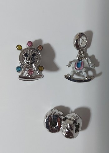 YENİ,316 L ÇELİK TREND PANDORA CHARMLAR ! - Görsel 4