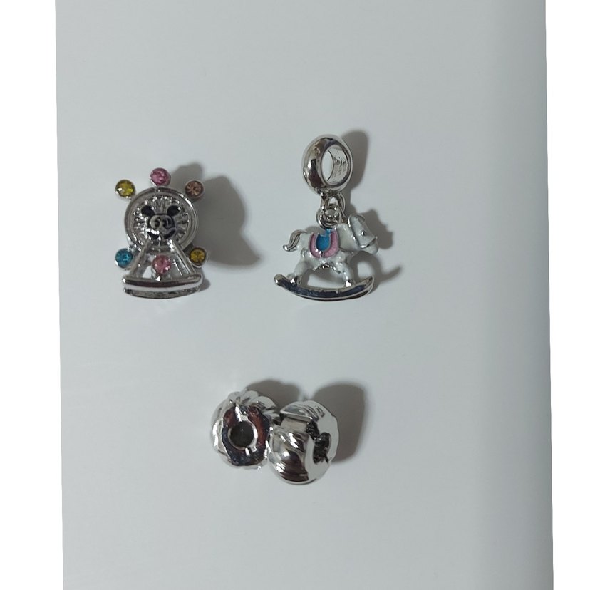 YENİ,316 L ÇELİK TREND PANDORA CHARMLAR ! - Görsel 3