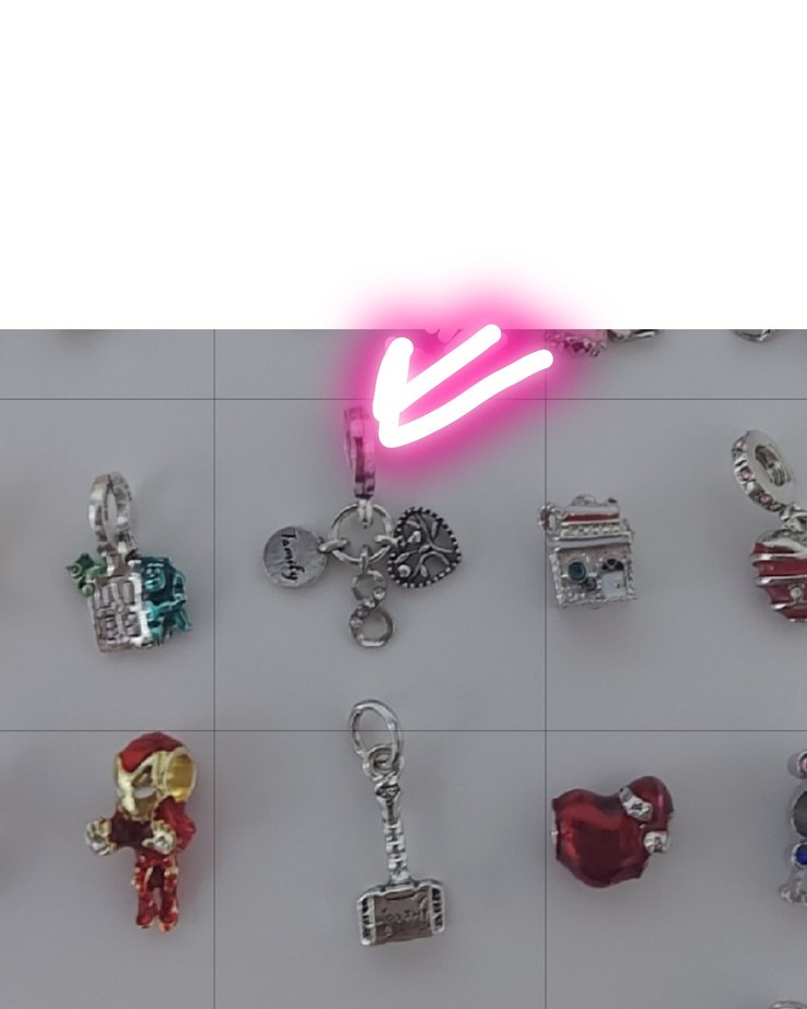 YENİ,316 L ÇELİK FAMİLY PANDORA CHARM - Görsel 3