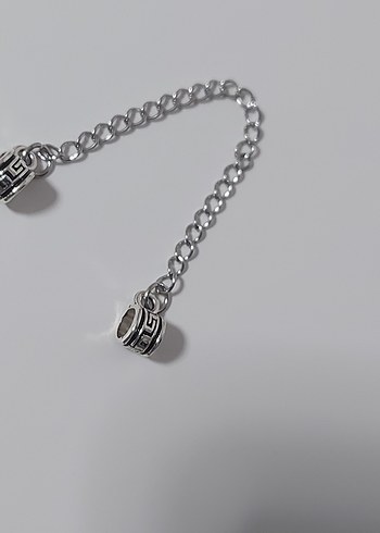 YENİ,PAS.ÇELİK ZİNCİRLİ DESENLİ PANDORA GÜVENLİK ZİNCİRİ. - Görsel 2