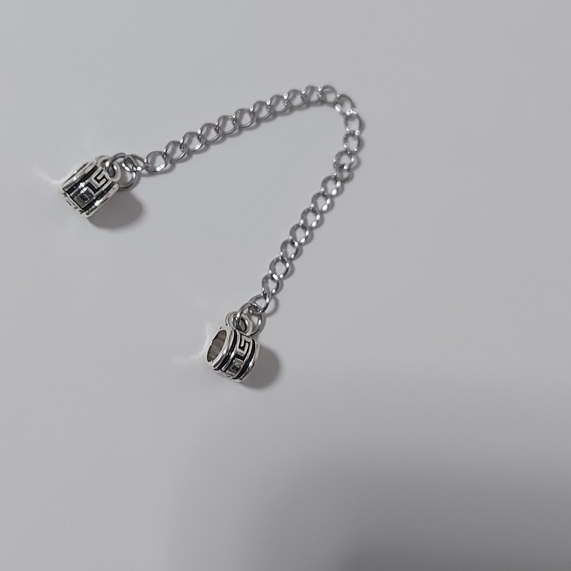 YENİ,PAS.ÇELİK ZİNCİRLİ DESENLİ PANDORA GÜVENLİK ZİNCİRİ. - Görsel 2