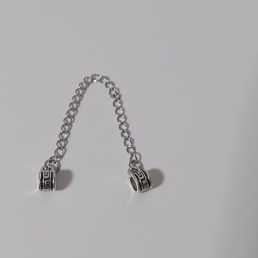 YENİ,PAS.ÇELİK ZİNCİRLİ DESENLİ PANDORA GÜVENLİK ZİNCİRİ. - Görsel 4