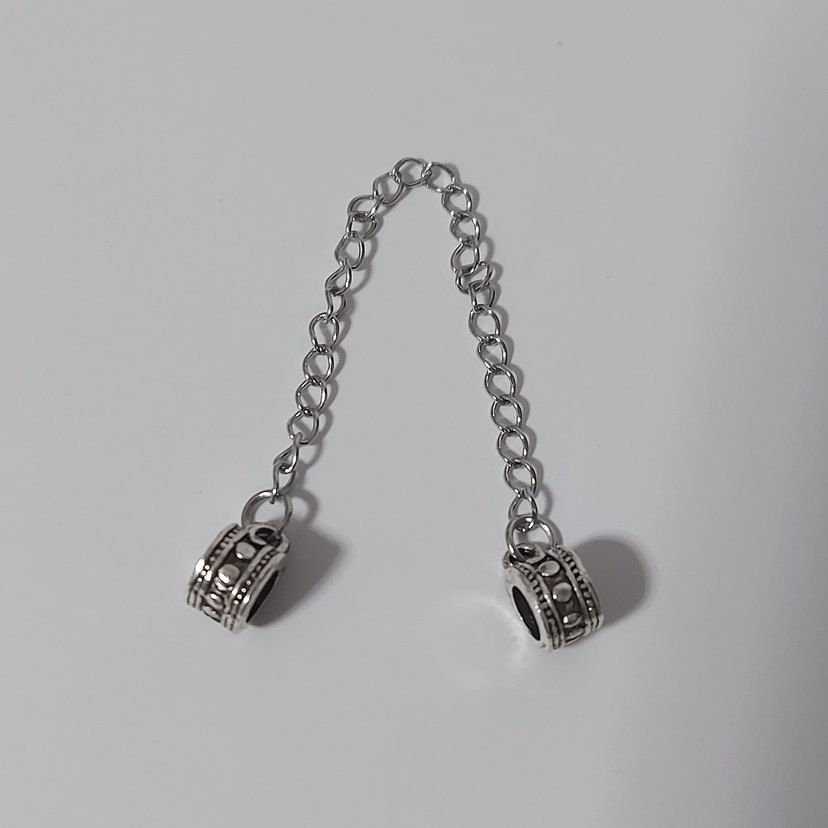 YENİ,PAS.ÇELİK ZİNCİRLİ DESENLİ PANDORA GÜVENLİK ZİNCİRİ. - Görsel 2