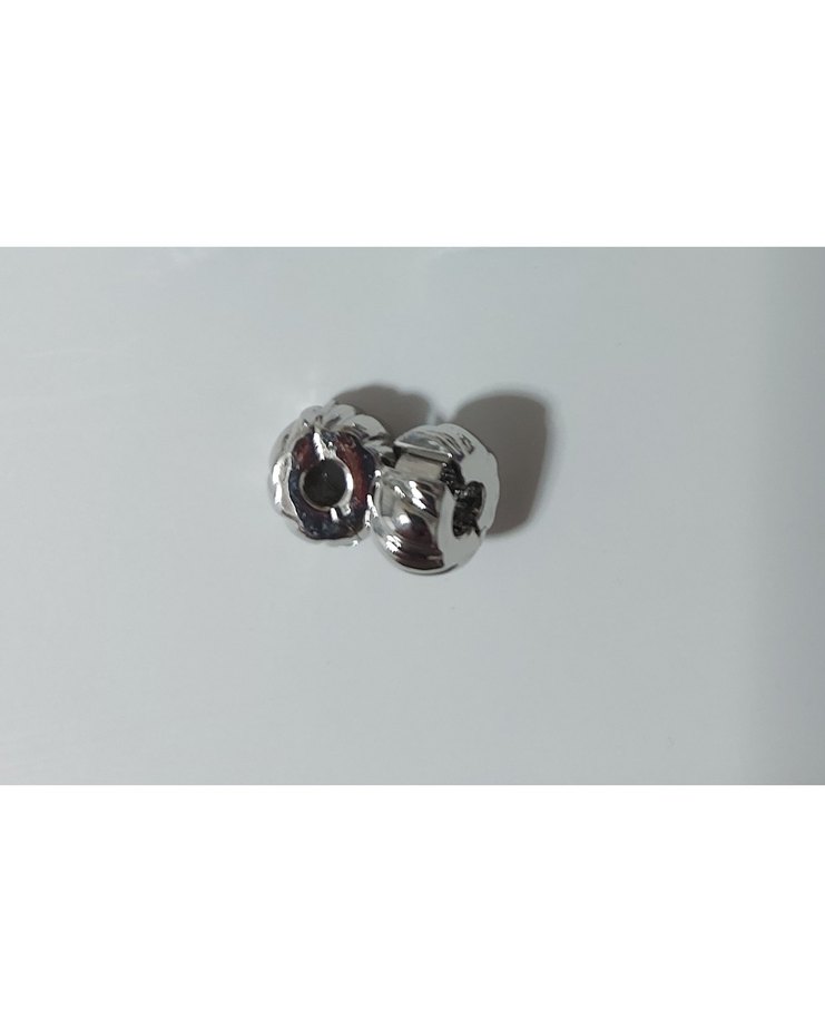 YENİ,ETİKETLİ 316 L ÇELİK STOPER KLİPS CHARM - Görsel 2