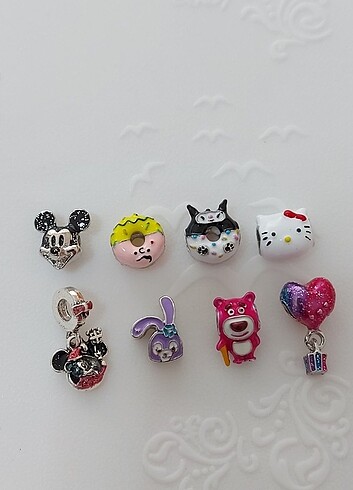 Beden YENİ,2024 DiSNEY SERİSİ PANDORA CHARMLAR.
