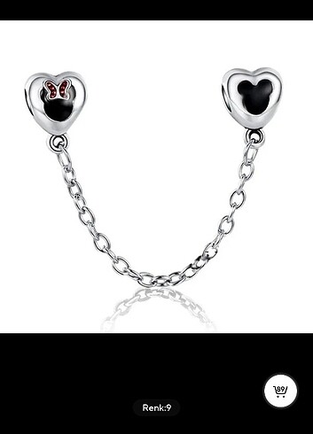 YENİ,DiSNEY PANDORA GÜVENLİK ZİNCİRİ.