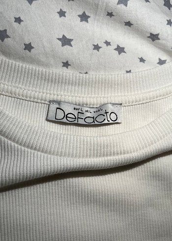 Kadın Yandan Bağlamalı Beyaz Crop - Görsel 3