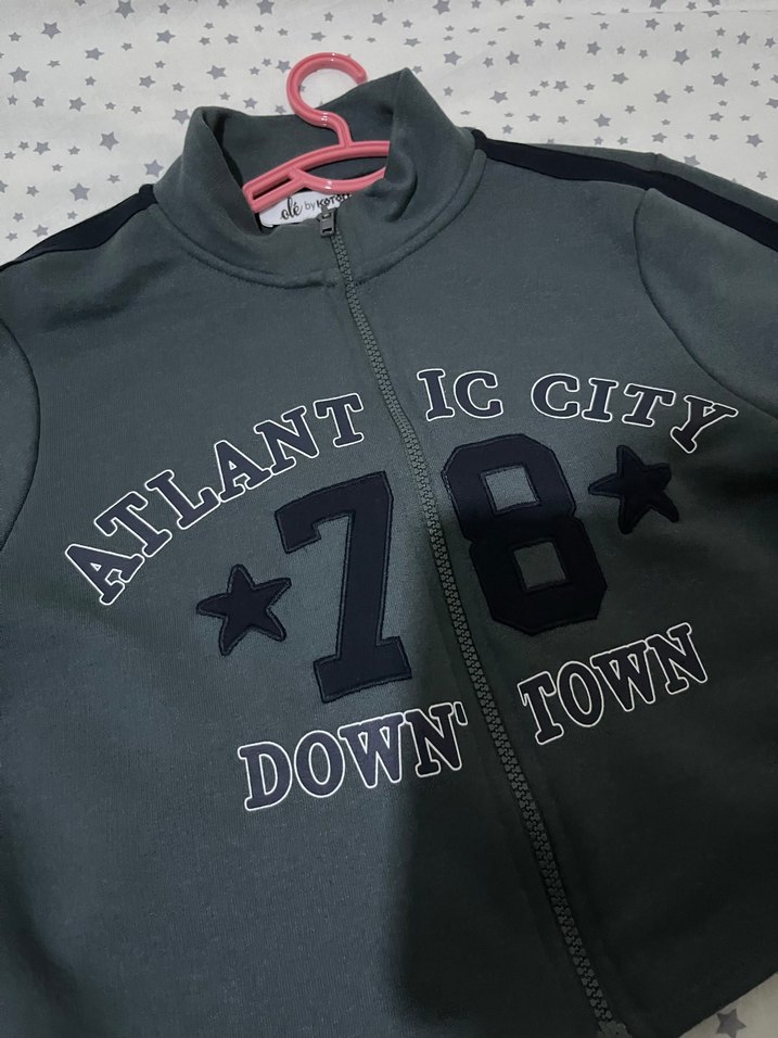 Kadın Yazılı Crop/Hırka - Görsel 2