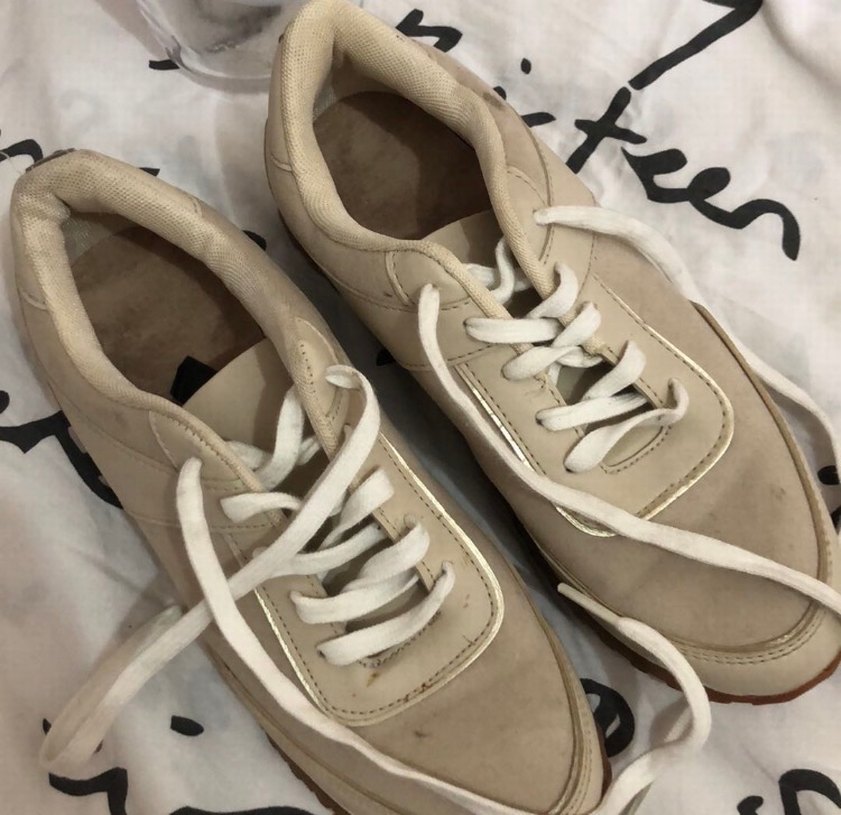 Kadın Bej Spor Ayakkabı - Görsel 2