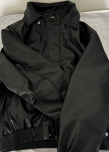 Oversize Deri Ceket - Görsel 2