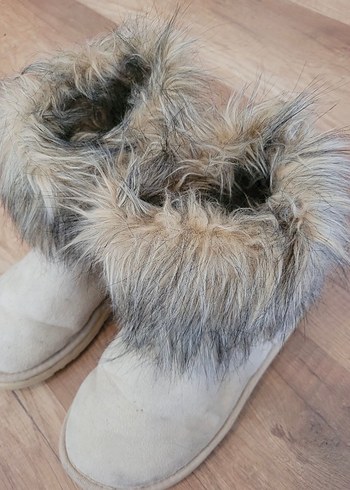 Bej Süet Kadın Bot - Görsel 2