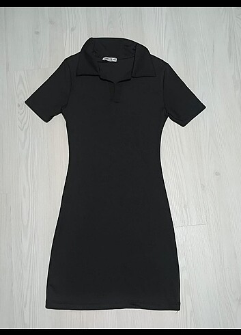 polo yaka elbise