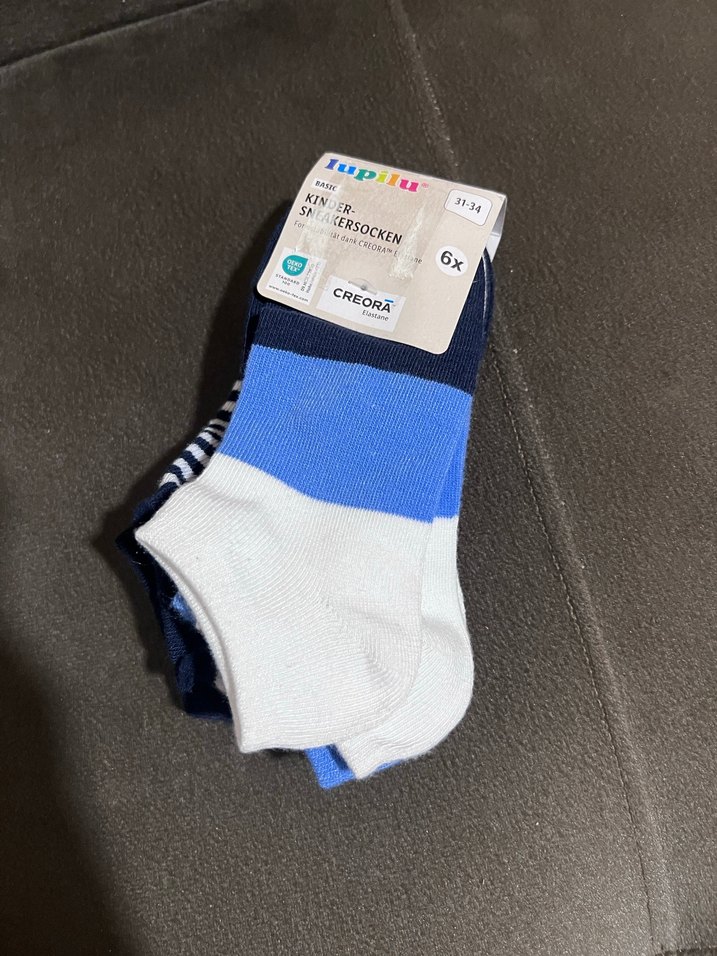 Erkek Çocuk Mavi Gri Çorap Seti - Görsel 3