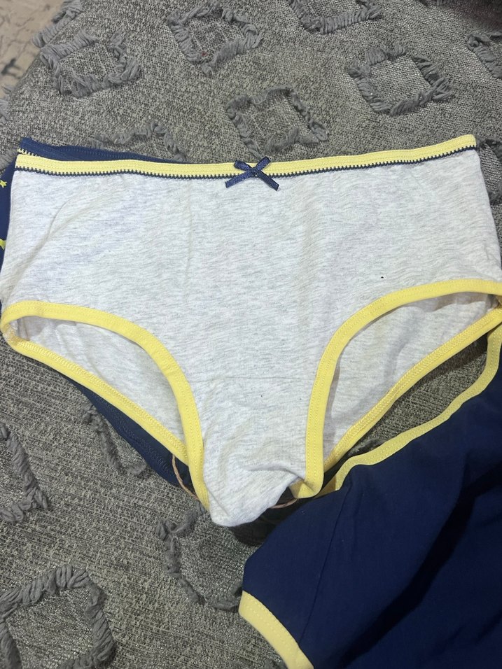 Renkli Baskılı Mavi Midi Atletik cocuk iç Çamaşırı - Görsel 3