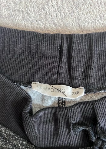 Gri Örgü Kadın Rahat Kesim Eşofman Altı - Görsel 4