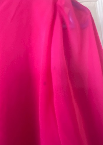 Kırmızı Salaş Midi Kadın Bluz - Görsel 8