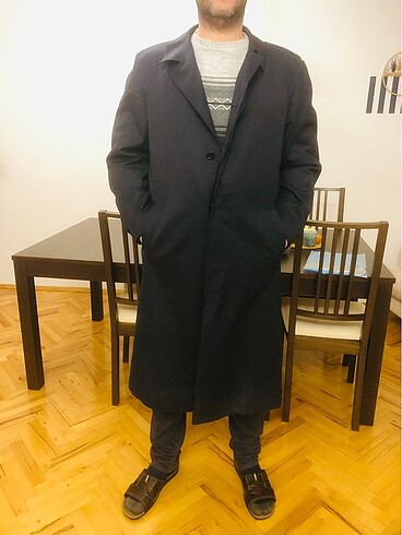Yurtdışı lacivert palto