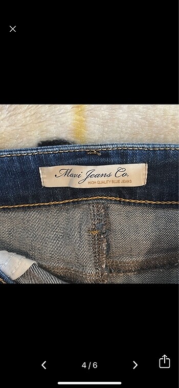 38 Beden mavi Renk Mavi jeans mini kot etek