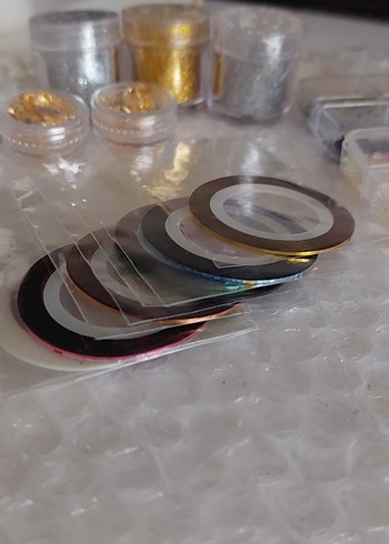 Renkli Tırnak Süsleme Seti - Görsel 3