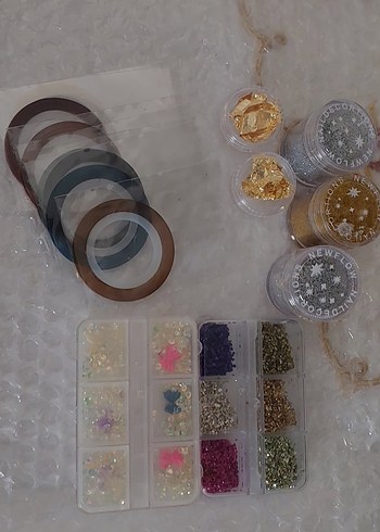 Renkli Tırnak Süsleme Seti - Görsel 4